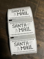 Santa Mail Thermal sticker