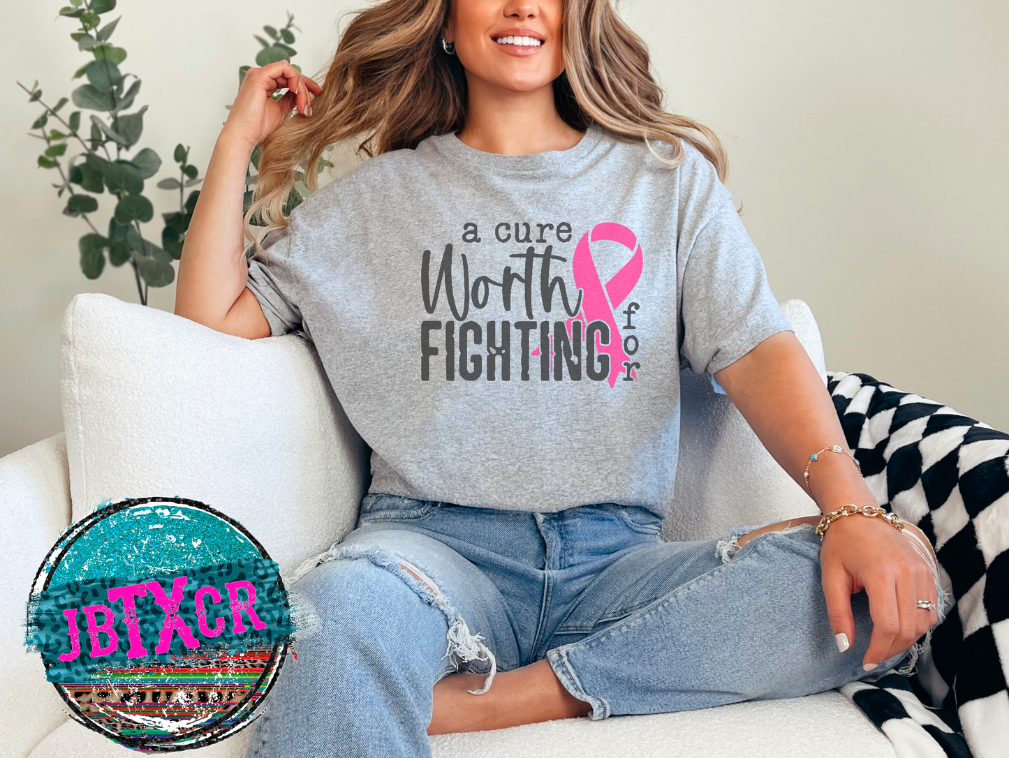 A Cure Worth Fighting for finished T-Shirt